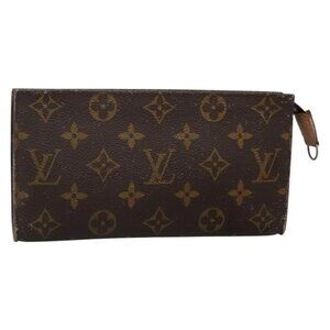 LOUIS VUITTON Monogram Bucket GM Accessory Pouch LV Auth 139590